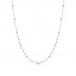 Roberto Coin 18K White Gold Rhodium Plated Diamonds By The Yard Necklace