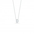 Roberto Coin 18K White Gold Tiny Treasures Love Letter Diamond 