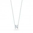 Roberto Coin 18K White Gold Tiny Treasures Love Letter Diamond 