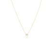 Roberto Coin 18K Yellow Gold Tiny Treasures Love Letter Diamond 