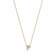 Roberto Coin 18K Yellow Gold Tiny Treasures Love Letter Diamond 