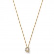 Roberto Coin 18K Yellow Gold Tiny Treasures Love Letter Diamond Q Pendant