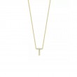 Roberto Coin 18K Yellow Gold Tiny Treasures Love Letter Initial T Pendant Necklace