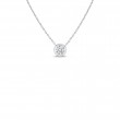 Roberto Coin 18K White Gold Rhodium Plated Diamonds By The Inch Single Station Diamond Necklace