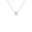 Roberto Coin 18K White Gold Diamond Station Necklace