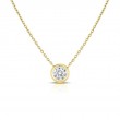 Roberto Coin 18K Yellow Gold Diamonds By The Inch Diamond Solitaire Pendant