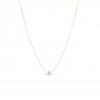 Roberto Coin 18K Yellow Gold Single Diamond Station Necklace