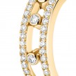 18K Yellow Gold Move Classique Hoop Earrings