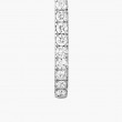 18K White Gold Gatsby XS Hoop Earrings