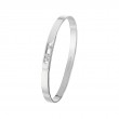 Messika 18K White Gold Rhodium Plated Move Noa Sm Bangle Bracelet