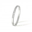 Messika Move Noa Pm 18K White Gold Bangle Bracelet