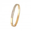 Messika 18K Yellow Gold Move Noa Bangle Bracelet