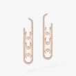 18K Rose Gold Boucles D'Oreilles Move 10th Earrings