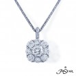 JB Star Round Diamond Pendent