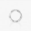 18K White Gold Move Link Messika Ring