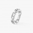 18K White Gold Move Link Messika Ring
