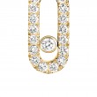 Messika Move Uno Pave Hoop Earrings