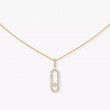 Messika Move Uno Pav&egrave;-Set Lm Diamond Necklace