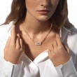 18K Rose Gold Move Link Curb Necklace