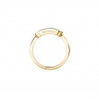 18K Yellow Gold Move Uno Ring