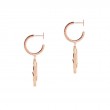 18K Rose Gold Lucky Move Mop Earrings