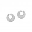 18K White Gold White Midnight Sun Twist Bracelet