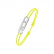 18K White Gold Yellow Cord Bracelet