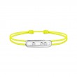 18K White Gold Yellow Cord Bracelet
