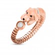 Roberto Coin 18K Rose And White Rhodium Plated Gold Animalier Cuccioli Dog Band