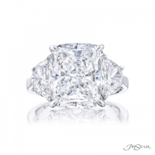 JB Star Cushion Cut Diamond Engagement Ring