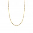 Roberto Coin 18K Yellow Gold Designer Gold Alternating Size Paperclip Link Chain