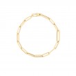 Roberto Coin 18K Yellow Gold Designer Gold Oval Link Bracelet