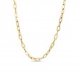 Roberto Coin 18K Yellow Gold Classic Oro Paperclip Collar Necklace