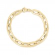 Roberto Coin 18K Yellow Gold Designer Gold Classic Oro Link Bracelet