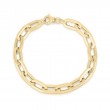 Roberto Coin 18K Yellow Gold Designer Gold Classic Oro Link Bracelet