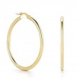 Roberto Coin 18K Yellow Gold Perfect Gold Hoop Medium Hoop Earrings