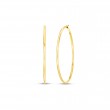 Roberto Coin 18K Yellow Gold Perfect Hoop Extra Large Hoop Earrings