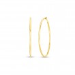 Roberto Coin 18K Yellow Gold Perfect Hoop Extra Large Hoop Earrings