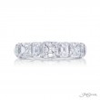 JB Star Emerald Cut Wedding Band