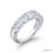 JB Star Emerald Cut Wedding Band