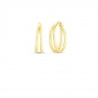 Roberto Coin 18K Yellow Gold Classic Gold Hoop Earrings