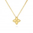 Roberto Coin 18K Yellow Gold Princess Flower Small Collar Independent Flower Pendant