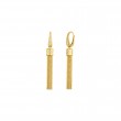 Roberto Coin 18K Yellow Gold Princess Diamond Tassel Drop Earrings