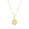 Roberto Coin 18K Yellow Gold Venetian Princess Satin Medallion