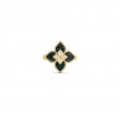 Roberto Coin 18K Yellow Gold Venetian Princess Malachite Diamond Ring