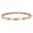 Roberto Coin 18K Rose Gold Love In Verona Bangle