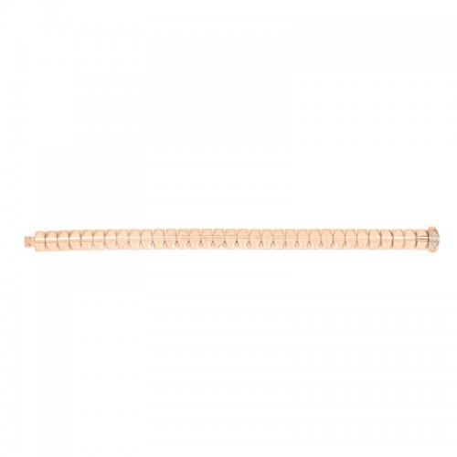 Roberto Coin 18K Rose Gold Diamond Obelisco Bracelet