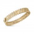 Roberto Coin 18K Yellow Gold Domino Diamond Accent Bangle Bracelet