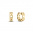 Roberto Coin 18K Yellow Gold Navarra Huggie Hoop Earrings