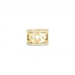 Roberto Coin 18K Yellow Gold Navarra Diamond Wide Link Ring
